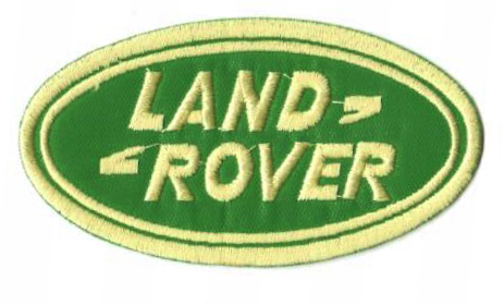 LAND-ROVER TYGMÄRKE 100x52mm