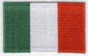 ITALIEN TYGMÄRKE 65x38mm