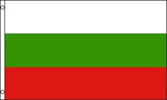 BULGARIEN FLAGGA 150X90CM