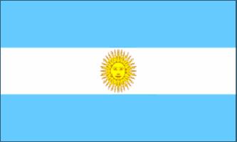 ARGENTINA FLAGGA 240X150CM *Läs beskrivningen*