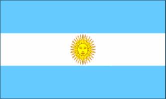 ARGENTINA FLAGGA 240X150CM *Läs beskrivningen*