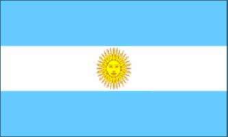 ARGENTINA FLAGGA 240X150CM *Läs beskrivningen*