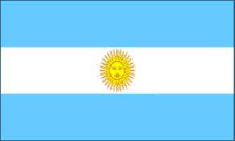 ARGENTINA FLAGGA 240X150CM *Läs beskrivningen*