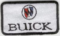 BUICK TYGMÄRKE 87x52mm