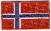 NORGE TYGMÄRKE 65x38mm