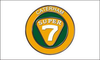 CATERHAM SUPER-7 FLAGGA 150X90CM
