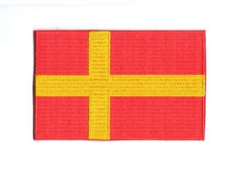 SKÅNE - SKÅNELAND TYGMÄRKE 90x58mm