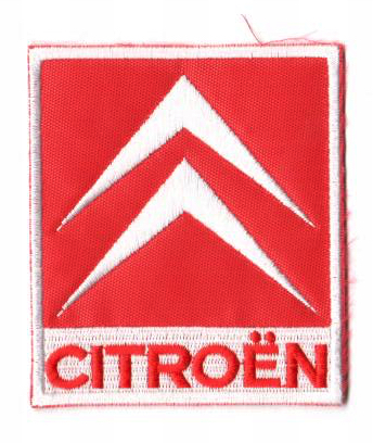 CITROËN TYGMÄRKE 85x73mm