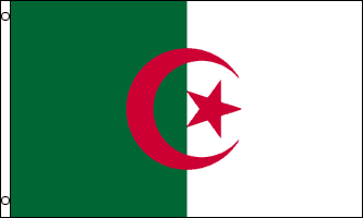 ALGERIET FLAGGA 240X150CM *Läs beskrivningen*