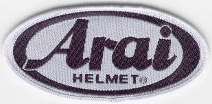 ARAI TYGMÄRKE 103x48mm