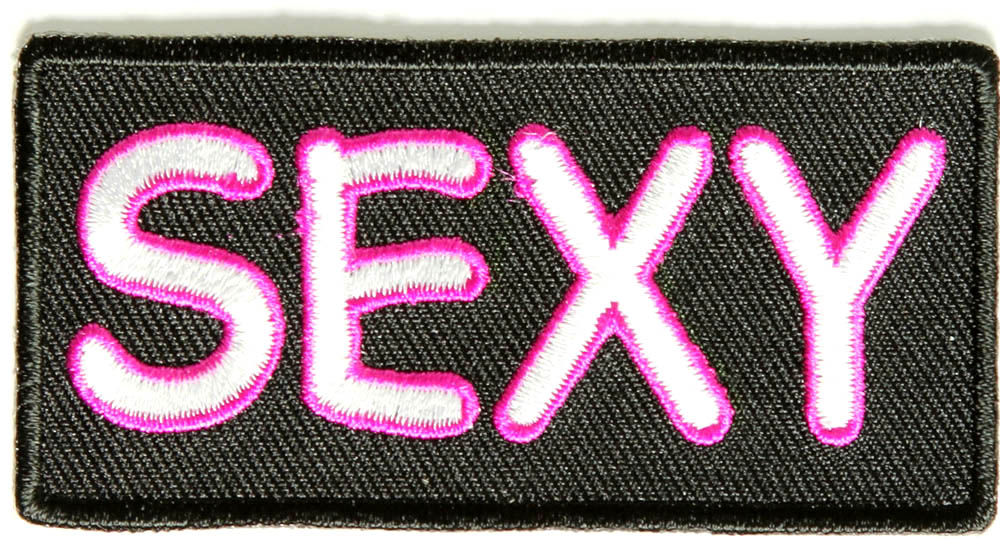 SEXY TYGMÄRKE 77x38mm
