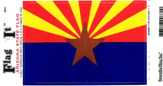 ARIZONA DEKAL 127X90MM