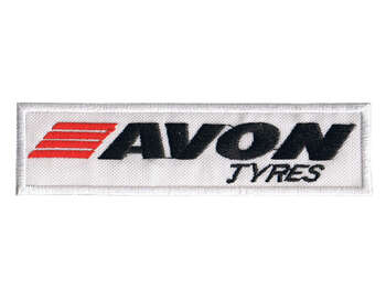 AVON TYGMÄRKE 125x33mm
