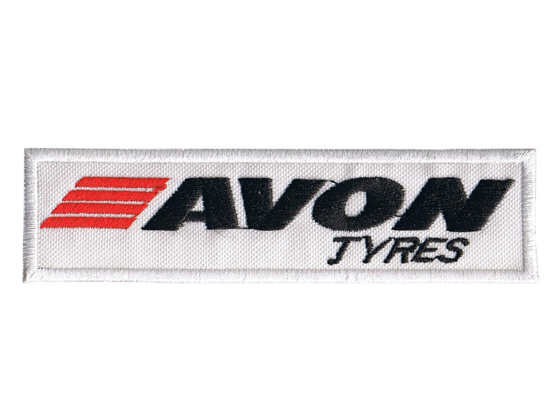 AVON TYGMÄRKE 125x33mm