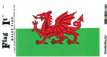 WALES DEKAL 127X90MM