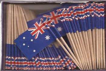 AUSTRALIEN COCKTAILFLAGGOR 100st