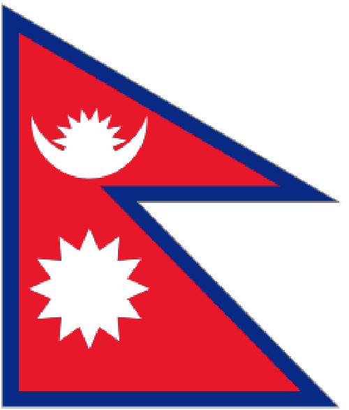 NEPAL FLAGGA 150X90CM