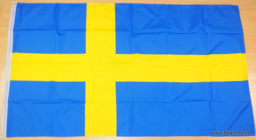 SVERIGE FLAGGA 150X90CM