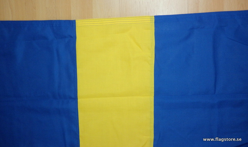 SVERIGE SYDD FLAGGA PREMINUM KVALITET 200X125CM FÖR FLAGGSTÅNG 8 METER