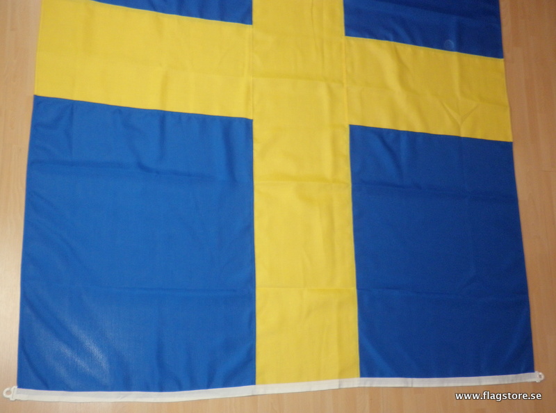 SVERIGE SYDD FLAGGA PREMINUM KVALITET 300X180CM FÖR FLAGGSTÅNG 12 METER