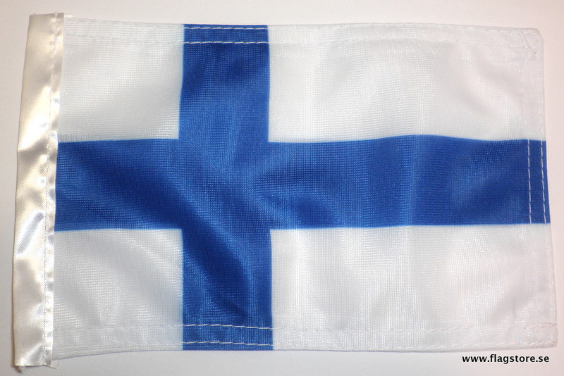 FINLAND FLAGGA 21X14CM