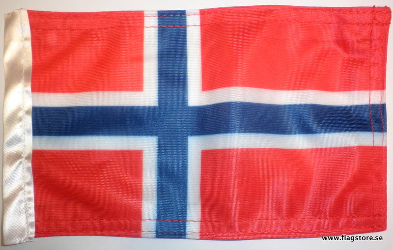 NORGE FLAGGA 21X14CM