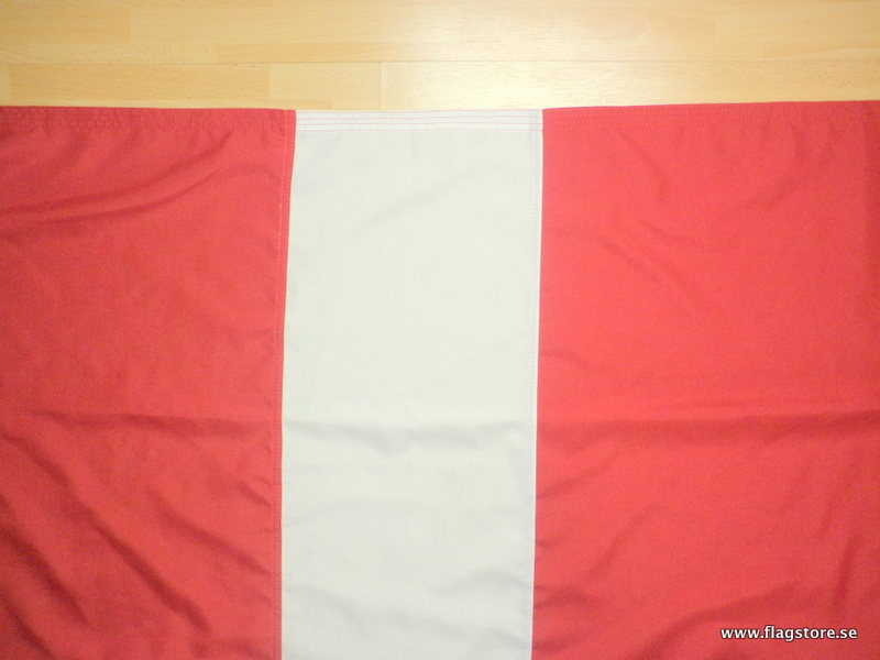 DANMARK SYDD FLAGGA PREMINUM KVALITET 240X180CM FÖR FLAGGSTÅNG 10 METER