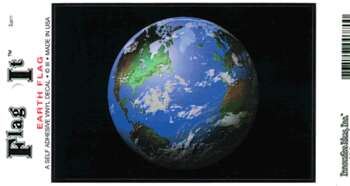 PLANETEN JORDEN DEKAL 127X90MM