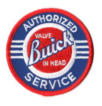 BUICK TYGMÄRKE 77mm
