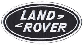 LAND-ROVER RYGGMÄRKE 200x105mm