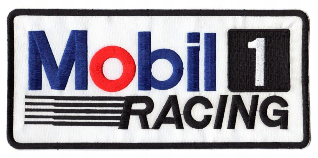 MOBIL 1 RACING RYGGGMÄRKE 260x120mm