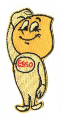 ESSO TYGMÄRKE 77x35mm