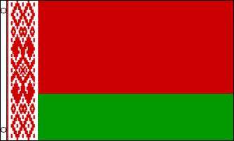 VITRYSSLAND/BELARUS FLAGGA 90X60CM