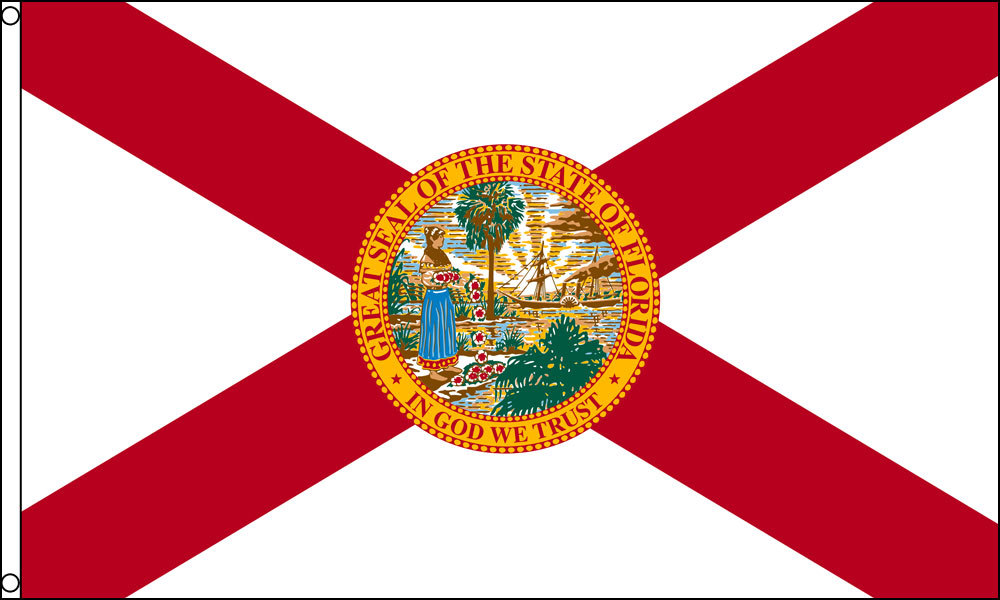 FLORIDA FLAGGA 90X60CM