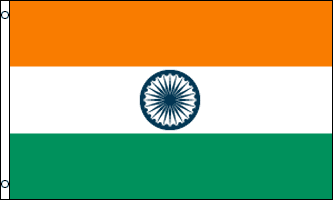 INDIEN FLAGGA 90X60CM