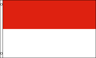 INDONESIEN FLAGGA 90X60CM