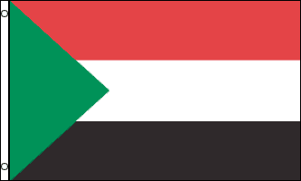 SUDAN FLAGGA 90X60CM