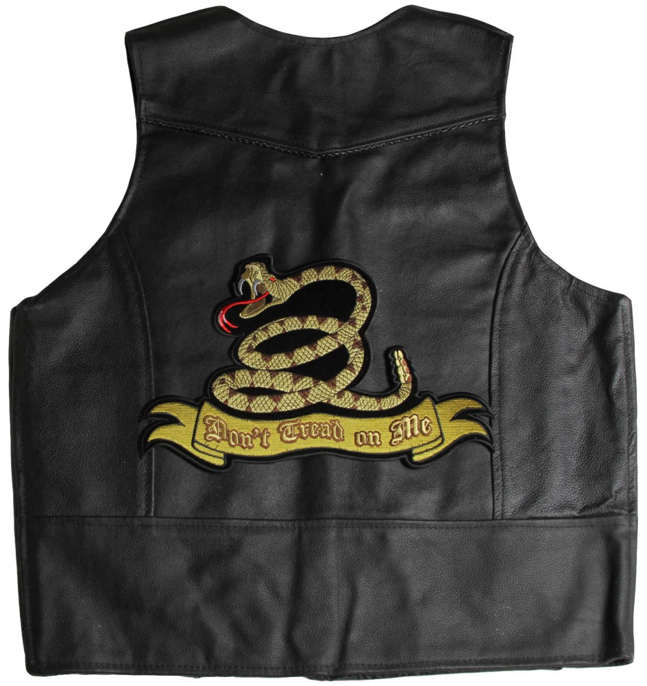 DON'T TREAD ON ME RYGGMÄRKE 300x200mm
