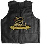 DON'T TREAD ON ME RYGGMÄRKE 300x200mm
