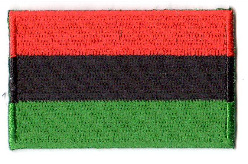 AFRO TYGMÄRKE 65x38mm