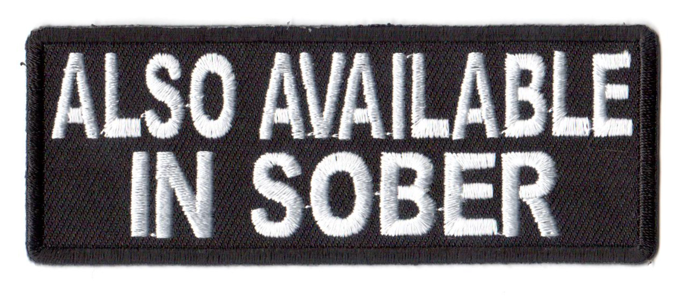 Also Available In Sober Tygmärke 101x38mm