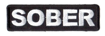 Sober Tygmärke 88x25mm