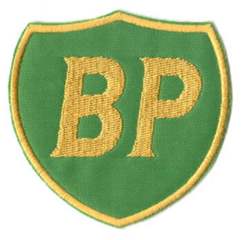 BP TYGMÄRKE 75X72mm
