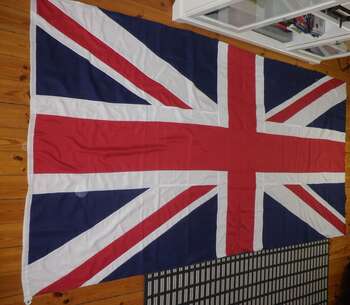 STORBRITANNIEN SYDD FLAGGA PREMINUM KVALITET 274X137CM FÖR FLAGGSTÅNG 10 METER