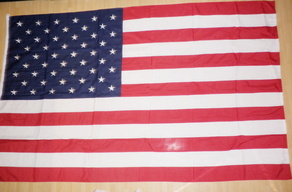 USA SYDD FLAGGA I PREMIUM KVALITET 240x150cm