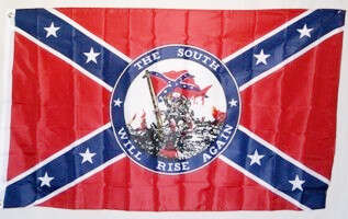 SYDSTATSFLAGGA THE SOUTH WILL RISE AGAIN 150X90CM