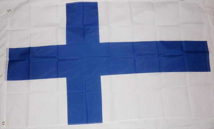 FINLAND FLAGGA 90X60CM