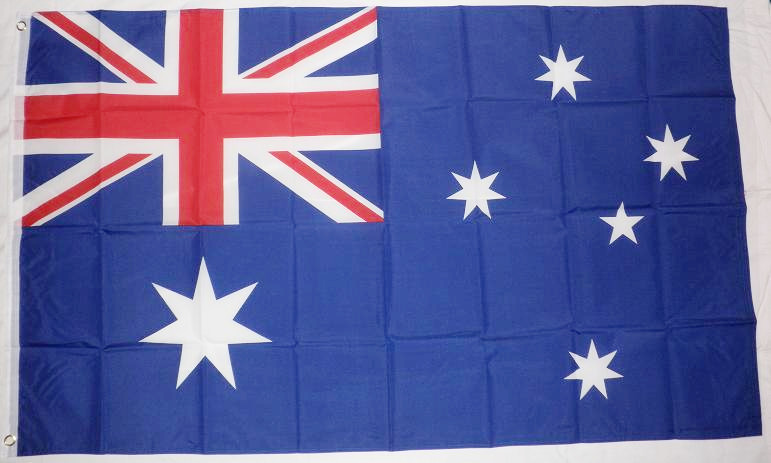 AUSTRALIEN FLAGGA 90X60CM