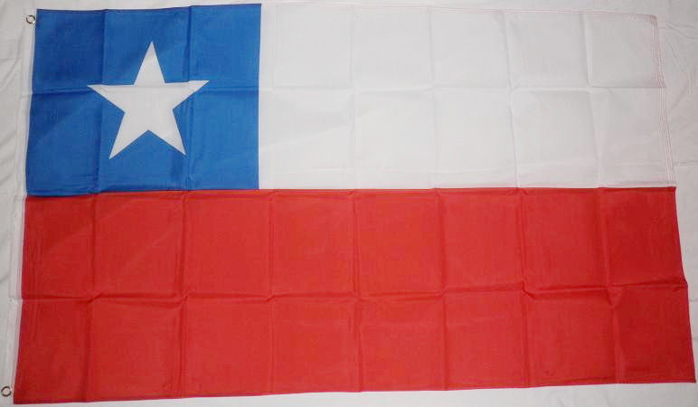 CHILE FLAGGA 90X60CM