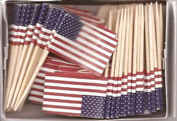 USA COCKTAILFLAGGOR 100st